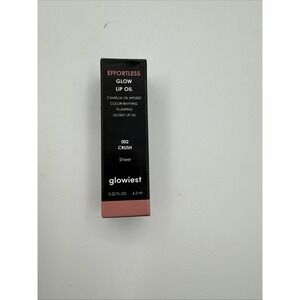 Glowiest EFFORTLESS Glow Lip Oil 002 Crush 6.5ml - New In Box